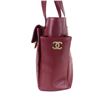 Image 2 : Chanel  Burgundy Caviar Handbag