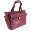 Image 5 : Chanel  Burgundy Caviar Handbag