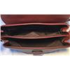 Image 2 : Chanel Maroon Leather Top Flap Shoulder Bag