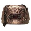 Image 1 : Judith Leiber Natural Grey Python Snakeskin Shoulder Bag