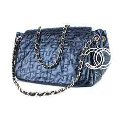 CHANEL Patent Puzzle Accordion Flap Bag