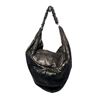 Image 1 : Chanel Black Python Hobo Shoulder Satchel Bag
