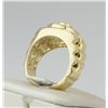 Image 4 : 14K Yellow Gold Rolex style Diamond ring