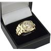 Image 8 : 14K Yellow Gold Rolex style Diamond ring