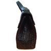 Image 3 : Chanel Black Wicker Rattan and Leather Shoulder Bag