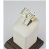 Image 1 : 14K Yellow Gold 4.50 Ct Invisible set Diamond Ring