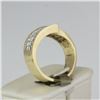 Image 3 : 14K Yellow Gold 4.50 Ct Invisible set Diamond Ring