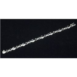 14k white Gold Bracelet -5
