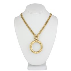 Chanel Magnifying Glass Necklace