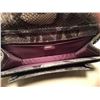 Image 7 : Judith Leiber Silver Grey Snakeskin Python Three way Handbag