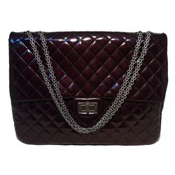 RARE Chanel Quilted Patent Leather Reissue Classic Flap