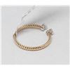 Image 3 : 18K Rose Gold  Diamond  Ring - (5)