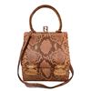 Image 1 : RARE Fendi Natural Python Snakeskin Two-Way Kelly Bolide Handbag