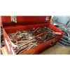 Image 2 : CRAFTSMAN TOOL BOX AND 4 TOYOTA 15 INCH HUBCAPS