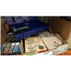 Image 1 : HEADPHONES AND DRILL KNIFE SET AND ESTATE GOODS AND AIR NAILER