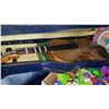Image 2 : BOX OF TOYS AND PAINTED VIOLIN