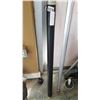 Image 2 : AINTIQUE CANE FISHING ROD POLES, METAL CYLINDER, AND REEL