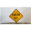 Image 1 : METAL FRESH OIL SIGN