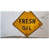 Image 2 : METAL FRESH OIL SIGN