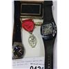 Image 2 : MENS WATCHES POCKET WATCH AND BELT BUCKLE ETC