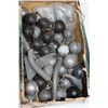 Image 2 : LOT OF RIVER AND LAKE STYLE FISHING WEIGHTS