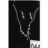 Image 2 : SIGNATURE COLLECTION NECKLACE AND EARRING SET W/ TENNIS BRACELET