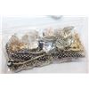 Image 2 : BAG OF LOST PROPERTY CHAINS AND BAG OF RINGS