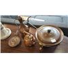 Image 3 : COPPER WARE AND LEANING TOWER OF PISA CANDLE HOLDER