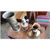 Image 1 : LOT OF BRASS AND COPPER WARE