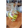 Image 2 : 2 ART GLASS VASES
