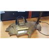 Image 2 : ANTLER STAND W/ TABLE LAMP AND ANTLER TABLE LAMP