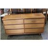 Image 1 : VINTAGE WALNUT 6 DRAWER DRESSER