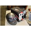 Image 1 : ZOX MOTORCYCLE HELMET, SIZE XXL, MODEL CORSA R MATTE DARK SILVER
