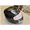 Image 2 : ZOX MOTORCYCLE HELMET, SIZE LARGE WITH ELECTRIC DOUBLE SHIELD