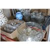 Image 2 : CRATE OF VASES, BOXES PUNCH BOWL AND WINE GLASSES
