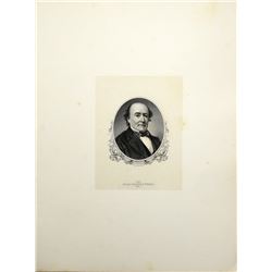 Lot of (3) Portrait Vignette Die Proofs.