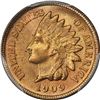 Image 1 : 1909 Indian 1¢. MS-66 RD PCGS.