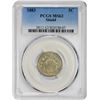 Image 3 : 1883 Shield 5¢. MS-62 PCGS.