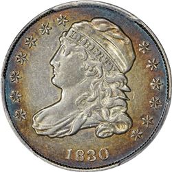 1830 Capped Bust 10¢. JR-4. Rarity-2. Genuine - Cleaned - EF Details PCGS.