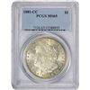 Image 3 : 1881-CC Morgan $1. MS-65 PCGS.