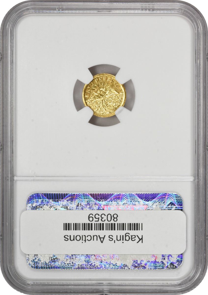 Idaho Gold. 1914 1Sized. ESTO PERPETUA. MS66 NGC.