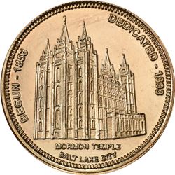Complete Set of Four Privately Struck Commemorative Gold Coins including the Original Obverse Dies.
