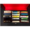 Image 2 : VINTAGE 8 TRACK TAPE LOT WITH CASE