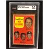 Image 1 : 1962 TOPPS A.L. WIN LEADERS 57 (KSA 8.5)