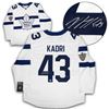 Image 1 : Nazem Kadri Toronto Maple Leafs Signed Stadium Series Fanatics Replica Jersey ( AJ SPORTS COA)