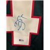 Image 3 : DEVYN DUBNYK SIGNED MINNESOTA WILD CUSTOM JERSEY (BECKETT COA)