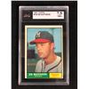 Image 1 : 1961 TOPPS NO. 120 ED MATHEWS ( KSA 7.5)