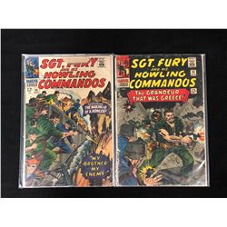 SGT. FURY AND THE HOWLING COMMANDOS COMIC BOOK LOT