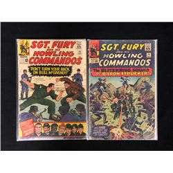 SGT. FURY AND THE HOWLING COMMANDOS COMIC BOOK LOT