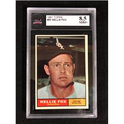 1961 TOPPS NO.30 NELLIE FOX ( KSA 8.5)